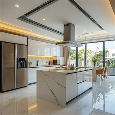  Không gian bếp hiện đại đầy đủ tiện nghi - Nơi giao thoa giữa công năng và thẩm mỹ