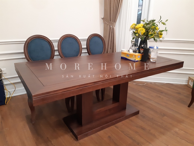 Thi công nội thất gỗ tự nhiên mang tới cho không gian sử dụng tiện nghi, thẩm mỹ cao thể hiện tính cách gu thẩm mỹ của gia chủ